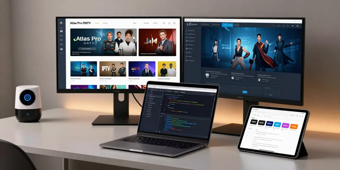 atlas pro plateforme IPTV moderne avec logiciels de développement et solutions cloud